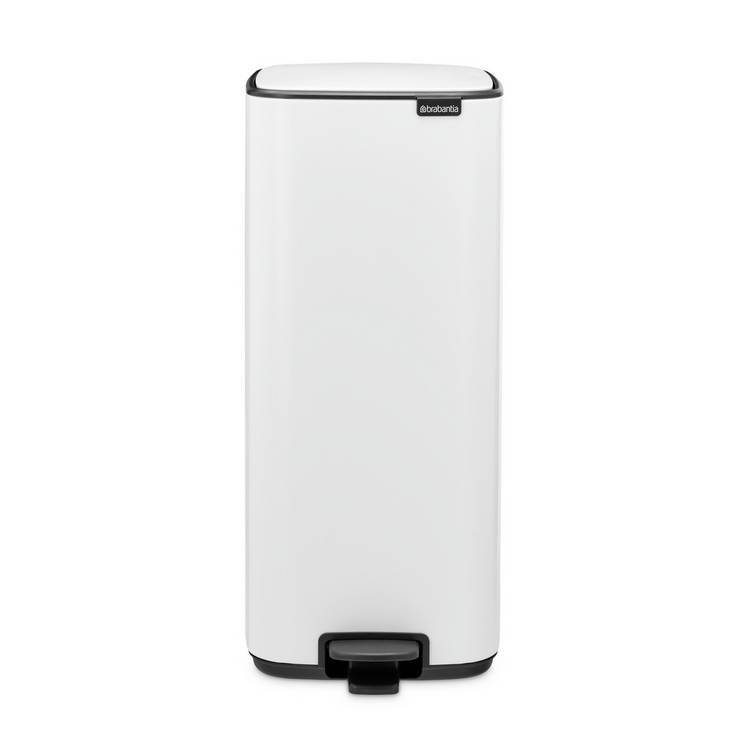Brabantia Bo 30 Litre Pedal Bin - White 0