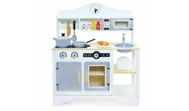 Chad Valley White and Grey Kitchen Set