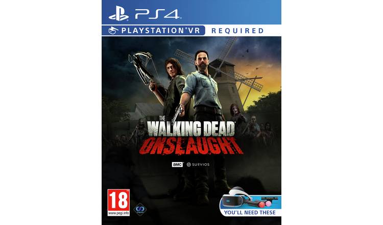 The Walking Dead Onslaught PS VR Game (PS4)