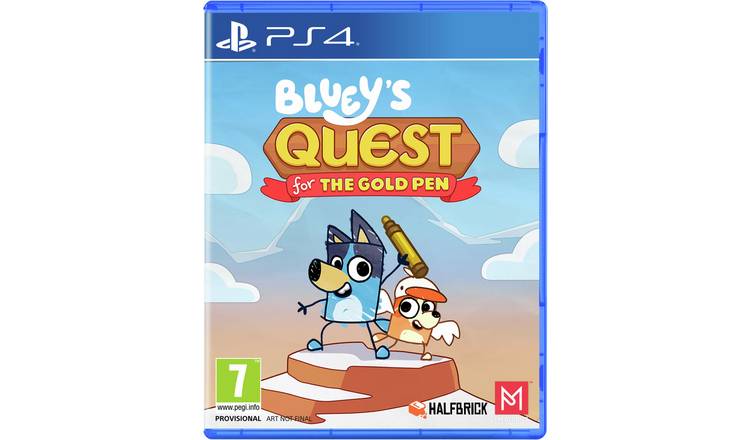 Bluey's Quest for The Gold Pen PS4 Game Pre-Order