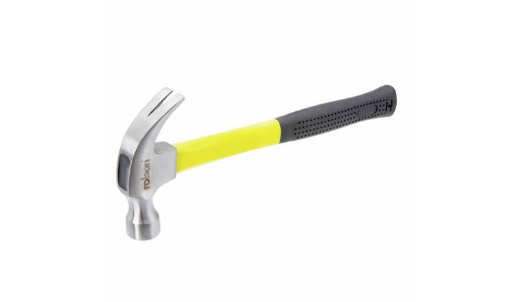 Rolson 8oz Fibreglass Shaft Claw Hammer