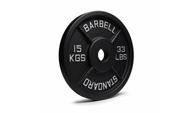 Northern Olympic Cast Iron Weight Plates - 2 x 15Kg