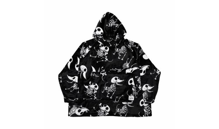 Skinny Dip Corpse Bride Scraps Oversized Hoodie Blanket
