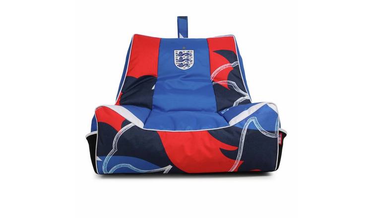 Kaikoo Teen FA England Bean Bag Chair - Blue