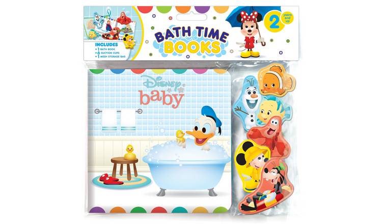 Disney Baby Kids Bath Time Books