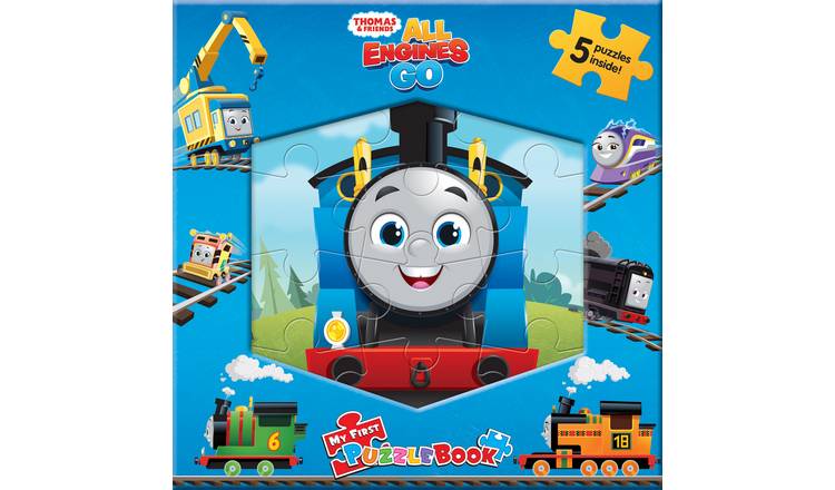 Mattel Thomas and Friends All Engines Go My First Puzzle Book