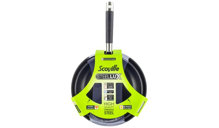 Scoville Steellux 2 Piece Frying Pan Set 