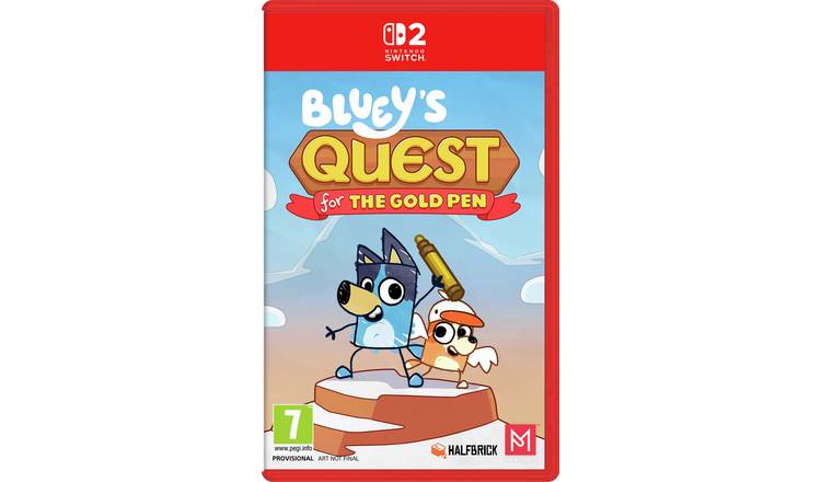 Bluey's Quest for The Gold Pen Switch 2 Game Pre-Order