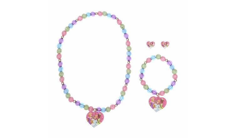 Disney Kids Princess Inspired Jewellery Set
