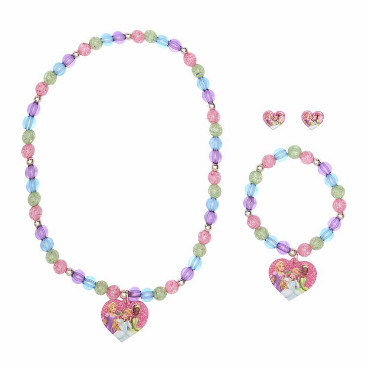 Disney Kids Princess Inspired Jewellery Set 0