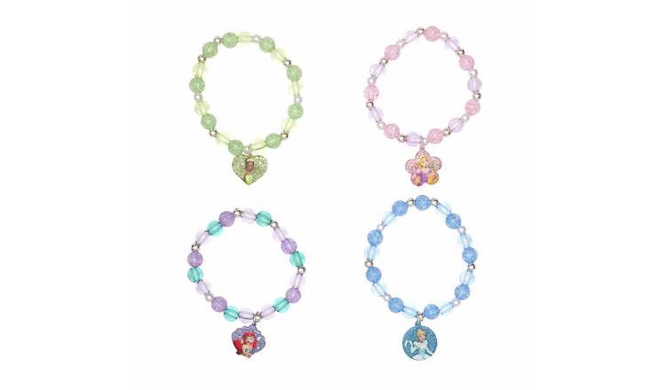 Disney Princess Friendship Bracelet Set - Pack of 4
