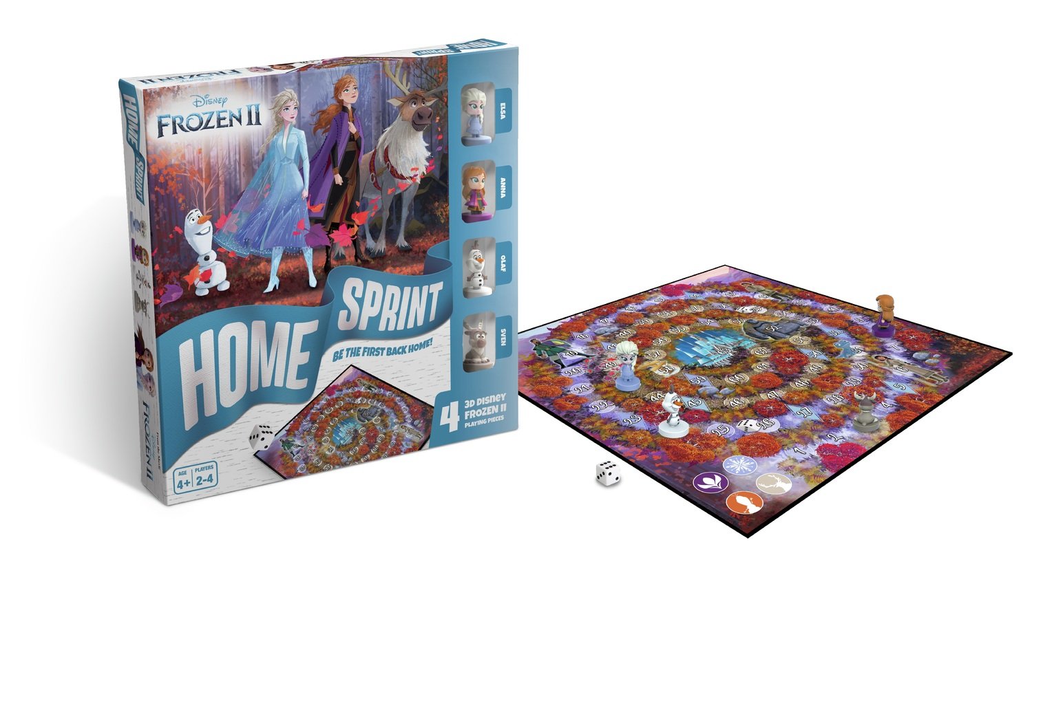 Disney Frozen 2 Home Sprint Board Game Review