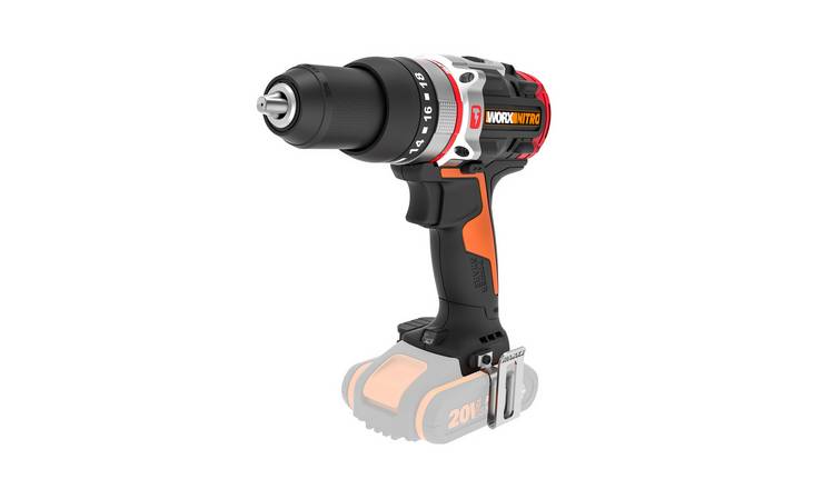 Worx WX354.9 Cordless Brushless Hammer Drill - 20V