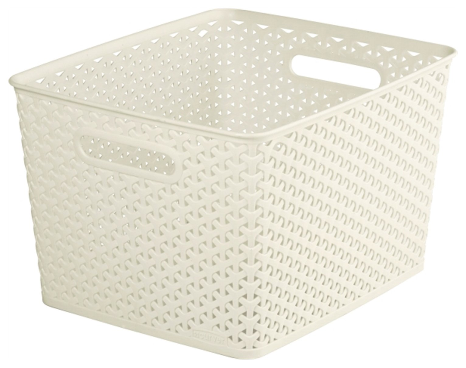 Curver My Style Set of 3 18 Litre Large Storage Boxes White Reviews