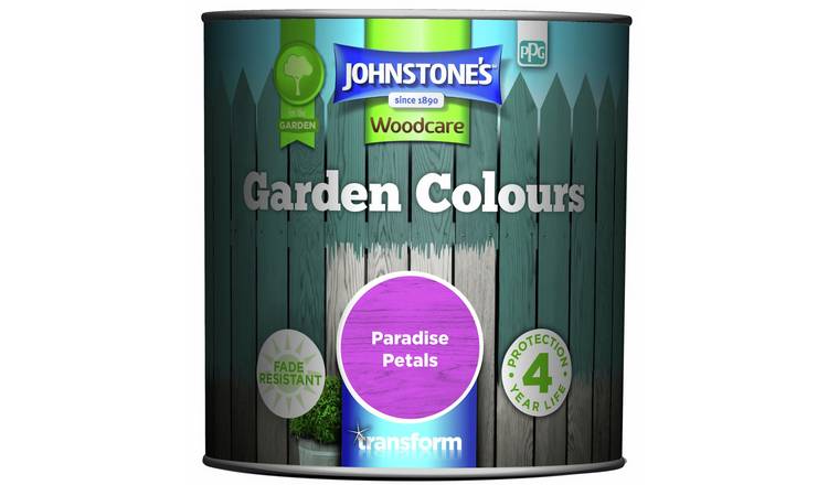 Johnstone's Garden Colours Paint 1L - Paradise Petals
