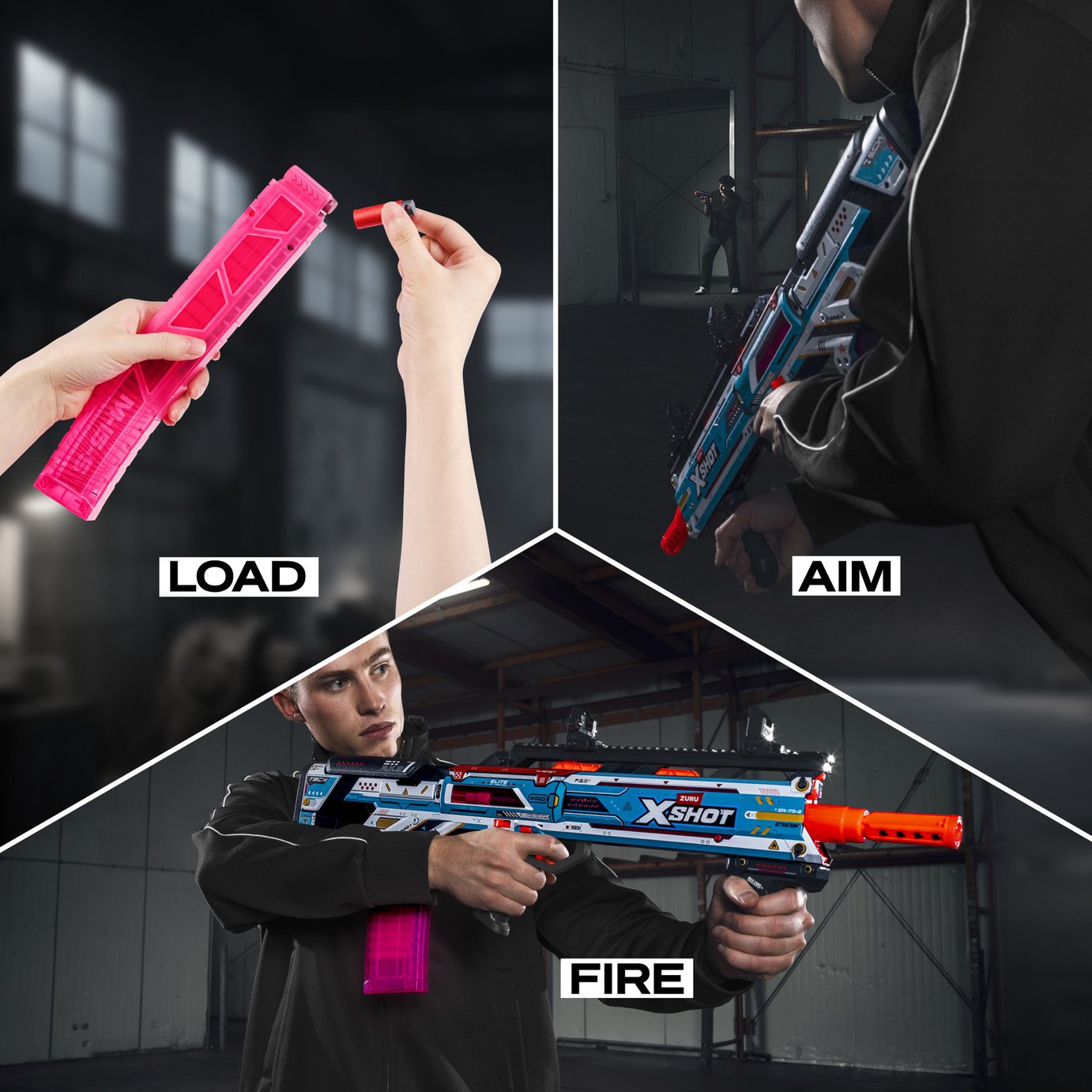 Buy Zuru XSHOT SKINS Pro Series Longshot 2.0 Dart Blaster