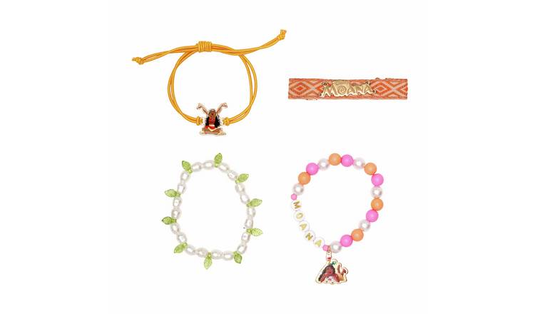 Disney Moana Charm Bracelet Set - Pack of 4