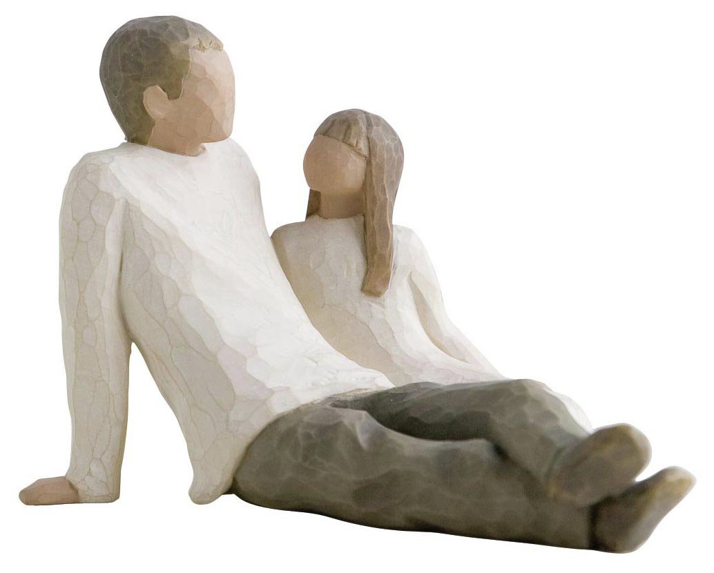 Willow Tree Father and Daughter Figurine