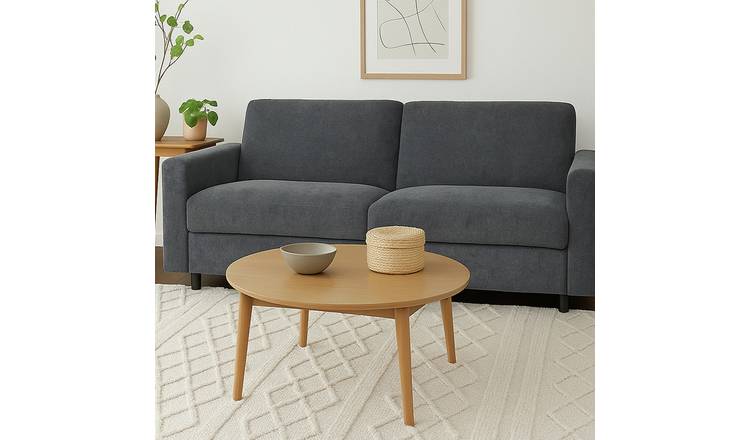 Aspire Vault 2 Seater Storage Sofa Bed - Charcoal