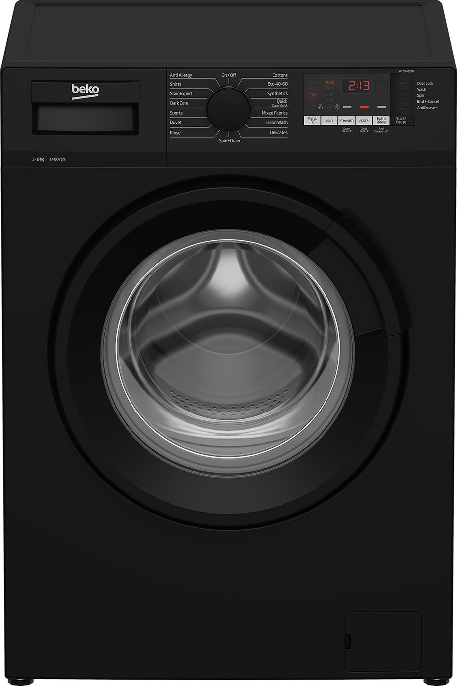 Beko WTL94151B 9KG 1400 Spin Washing Machine Review