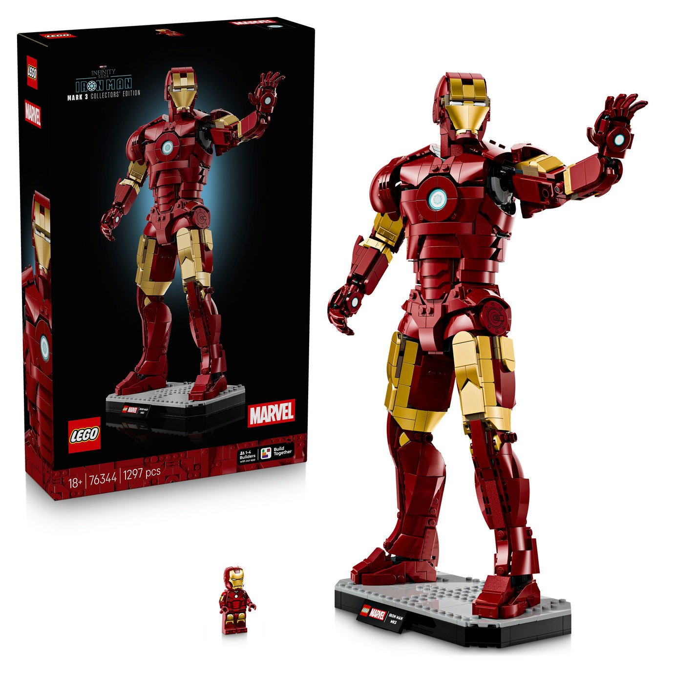 LEGO Marvel Iron Man Mark 3 Collectors’ Edition Set 76344