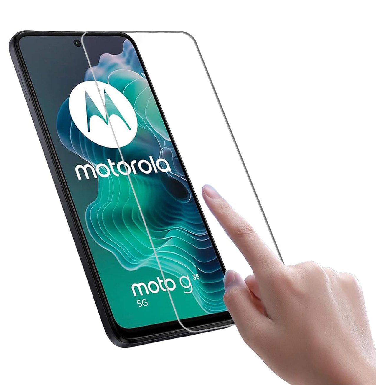 2 Pezzi Vetro Temperato Privacy Per Motorola Moto G35/G15/G15 Power – Protezione 9H Anti-Graffio, Anti-Impronta E Senza Bolle