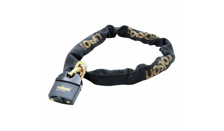 Rolson Heavy Duty Bike Chain & Padlock