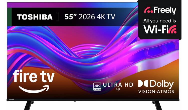 Toshiba 55 Inch 55UF2653DB Smart 4K UHD HDR Freely Fire TV