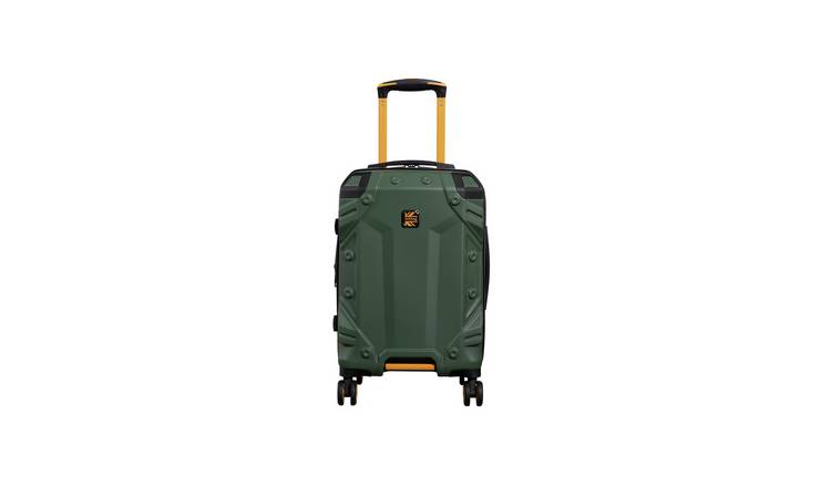 IT Luggage BritBag Himalayas Expandable 8 Wheel Hard Cabin Suitcase - Green