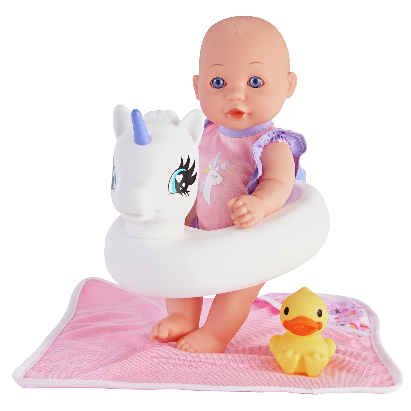 Chad Valley Babies to Love Unicorn Bath Set