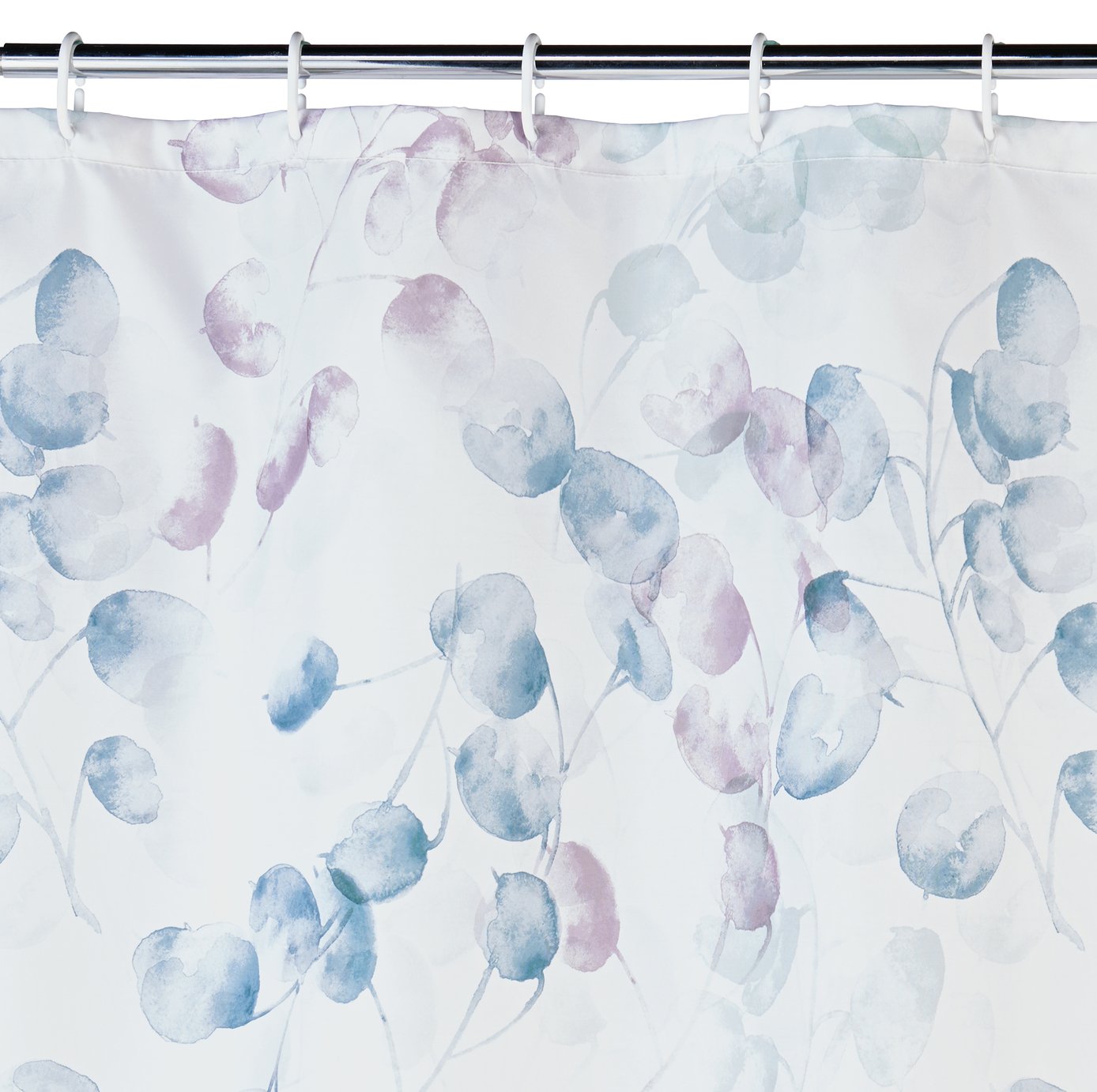 Argos Home Honesty Anti-Bacterial Shower Curtain - Multi