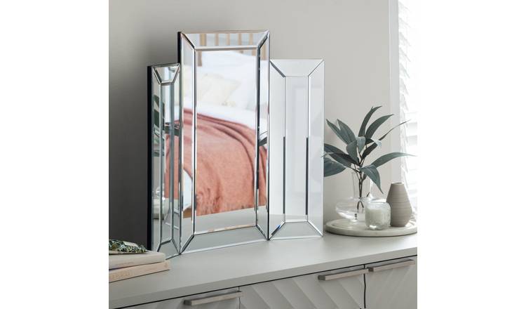 Argos mirrored deals dressing table set