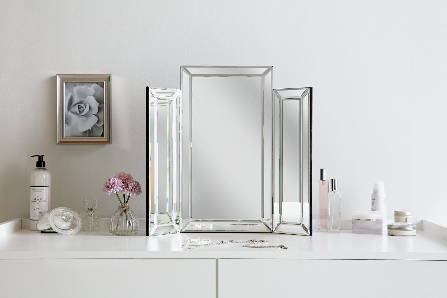 Argos Home Bevelled Triple Dressing Table Mirror Reviews