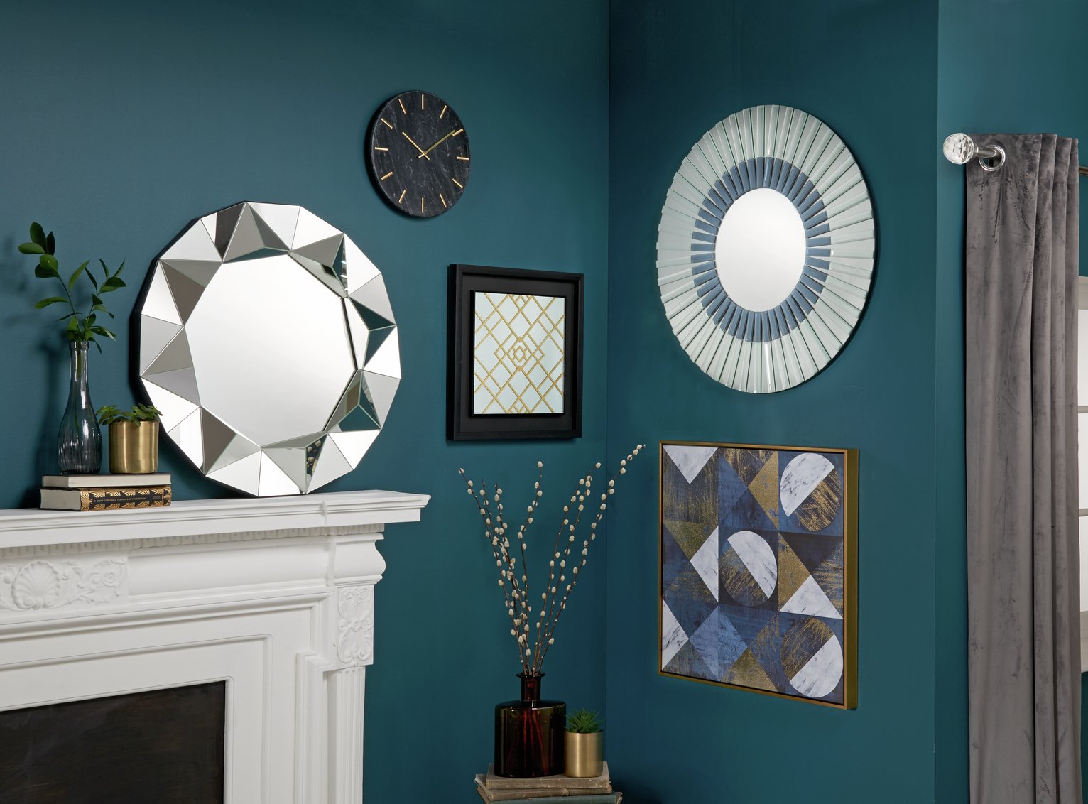 Argos Home Aurora Round Panelled Mirror Reviews