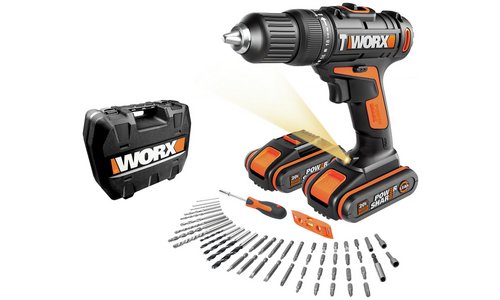 WORX 18V/20V MAX Cordless Hammer Drill Set with 50pc UK Ubuy