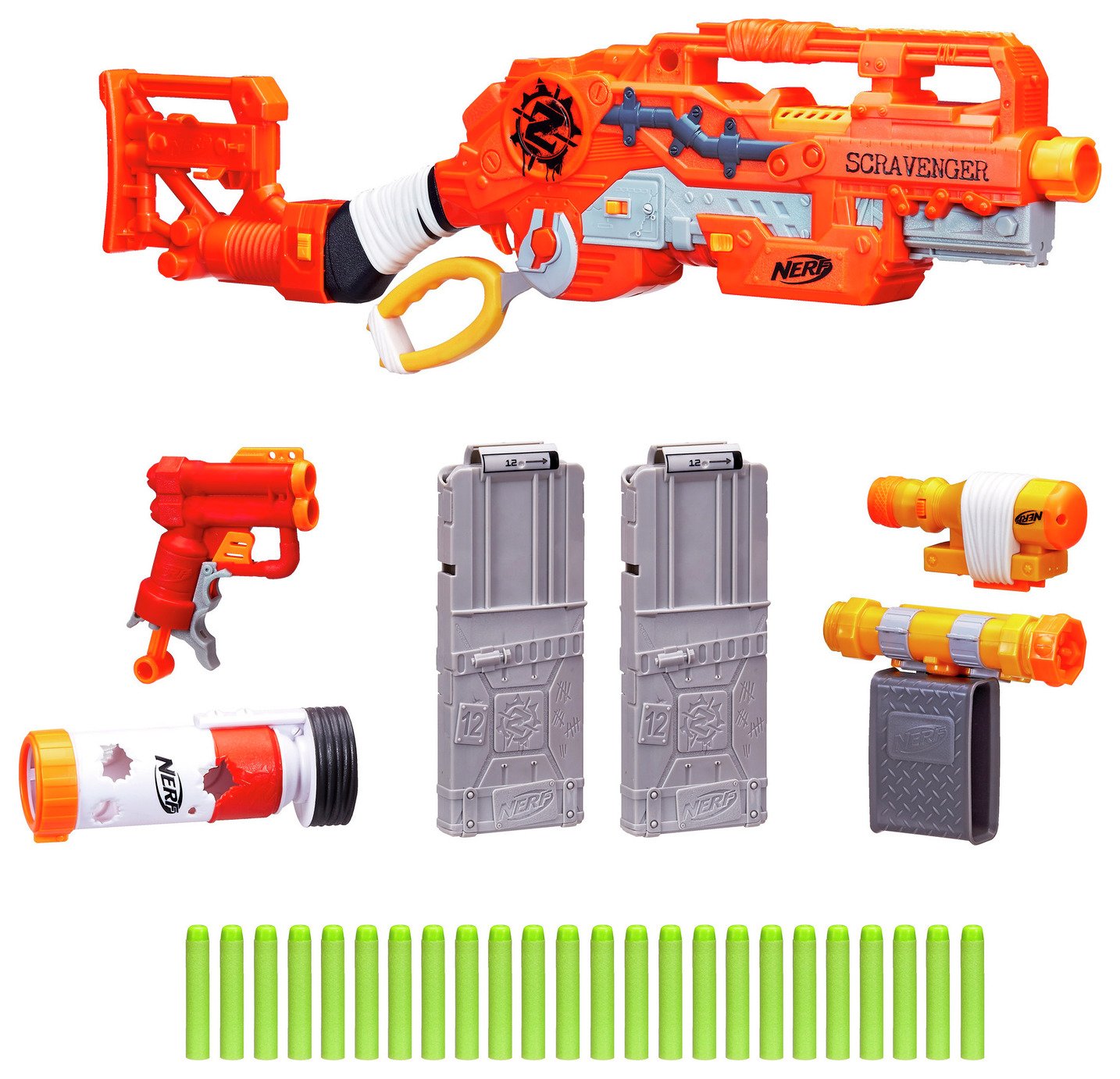 zombie nerf gun argos