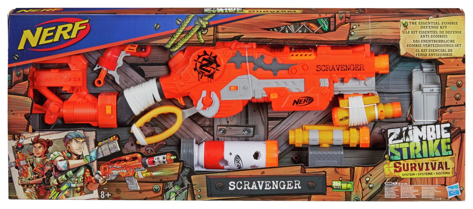 nerf zombie strike scravenger review