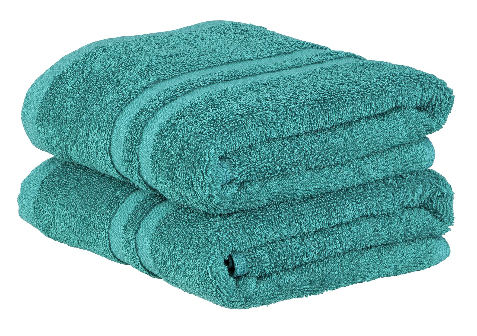 teal hand towels