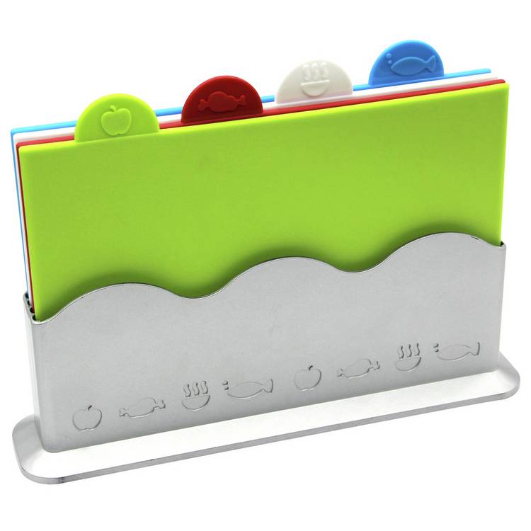 Argos Home Plastic Chopping Board Set - Pack of 4 0