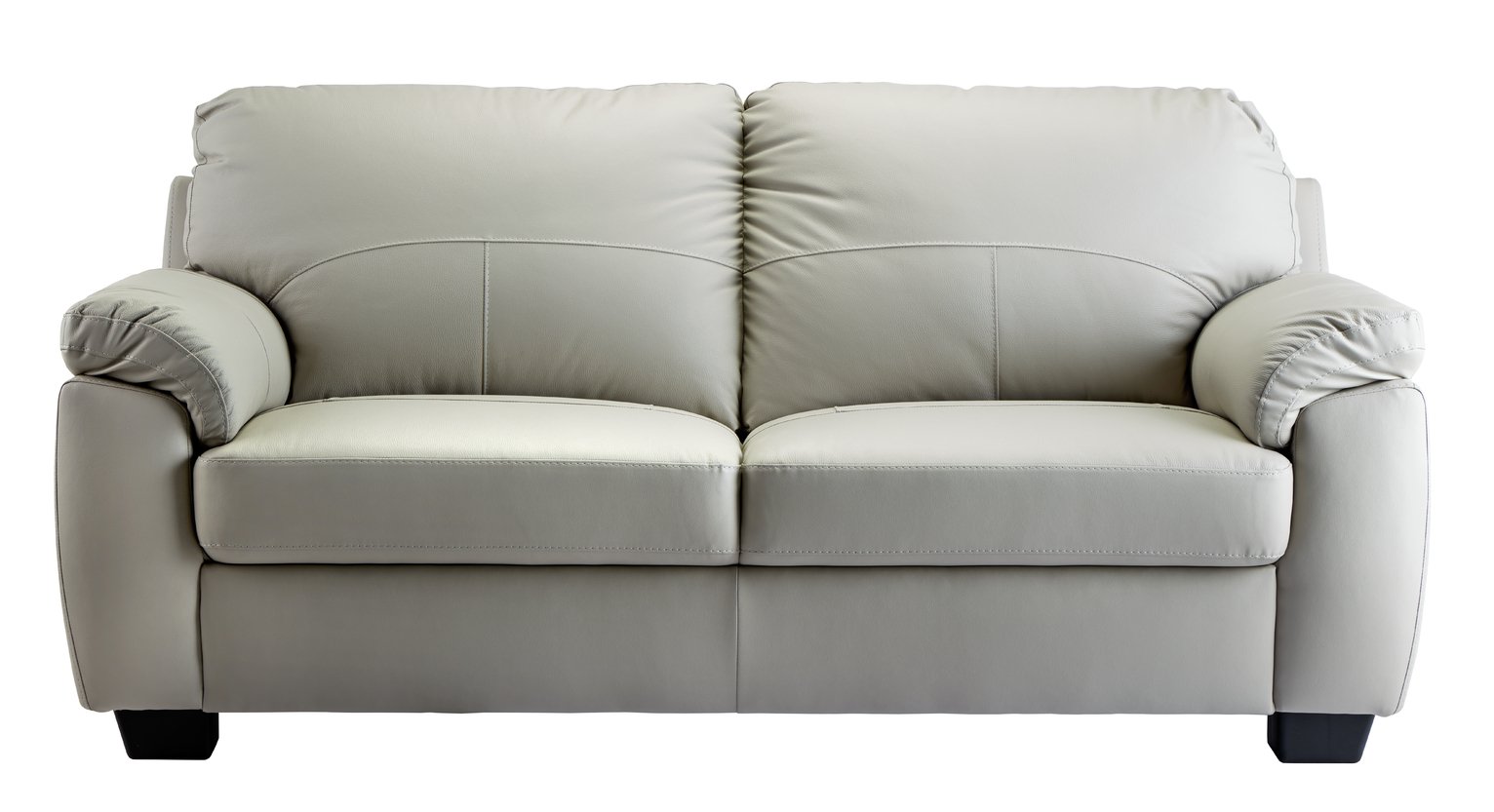logan 3 seater leather sofa