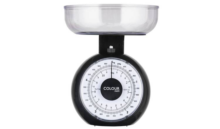 Buy Argos Home Mechanical Kitchen Scale - Black | Kitchen