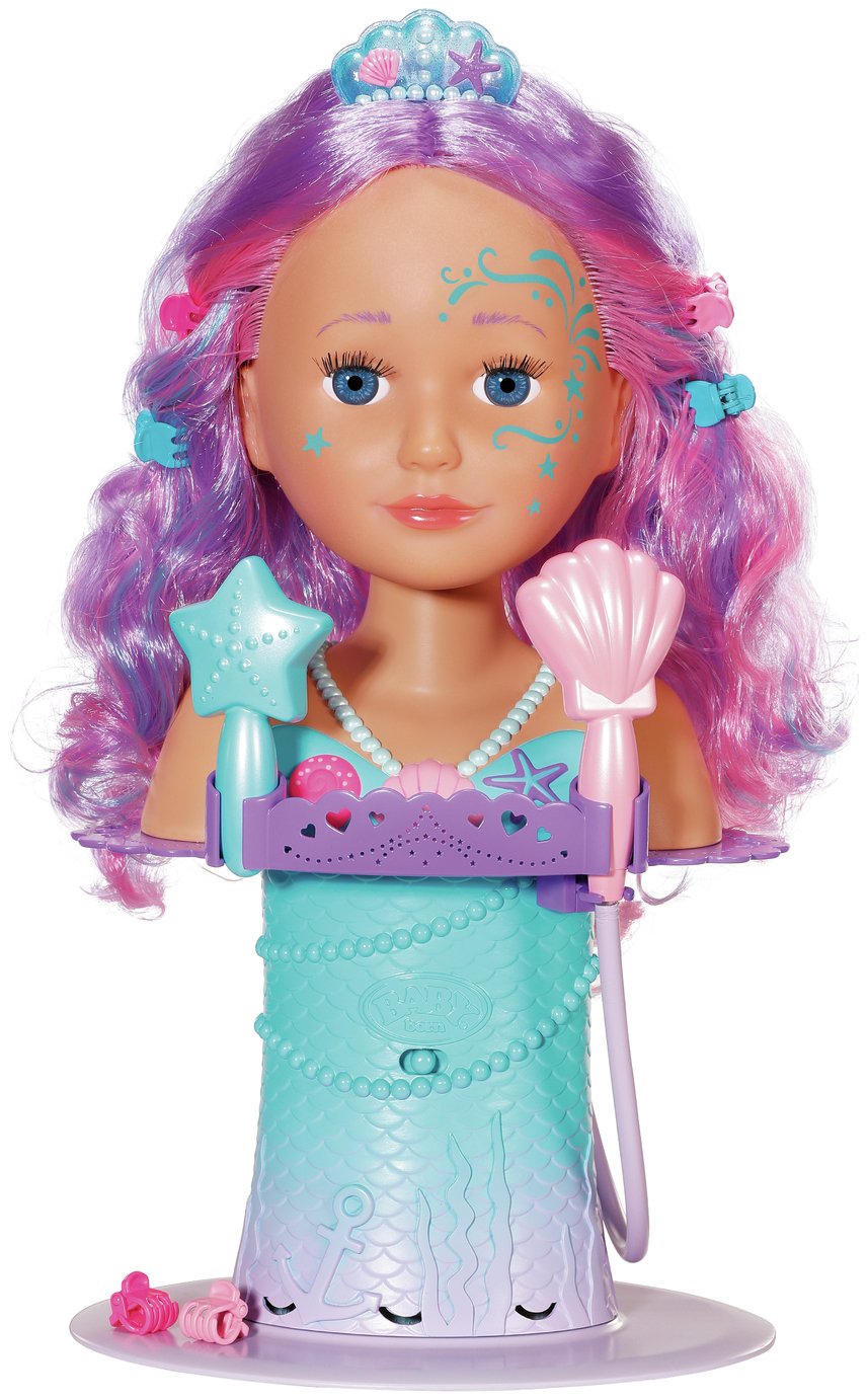 argos dolls styling head