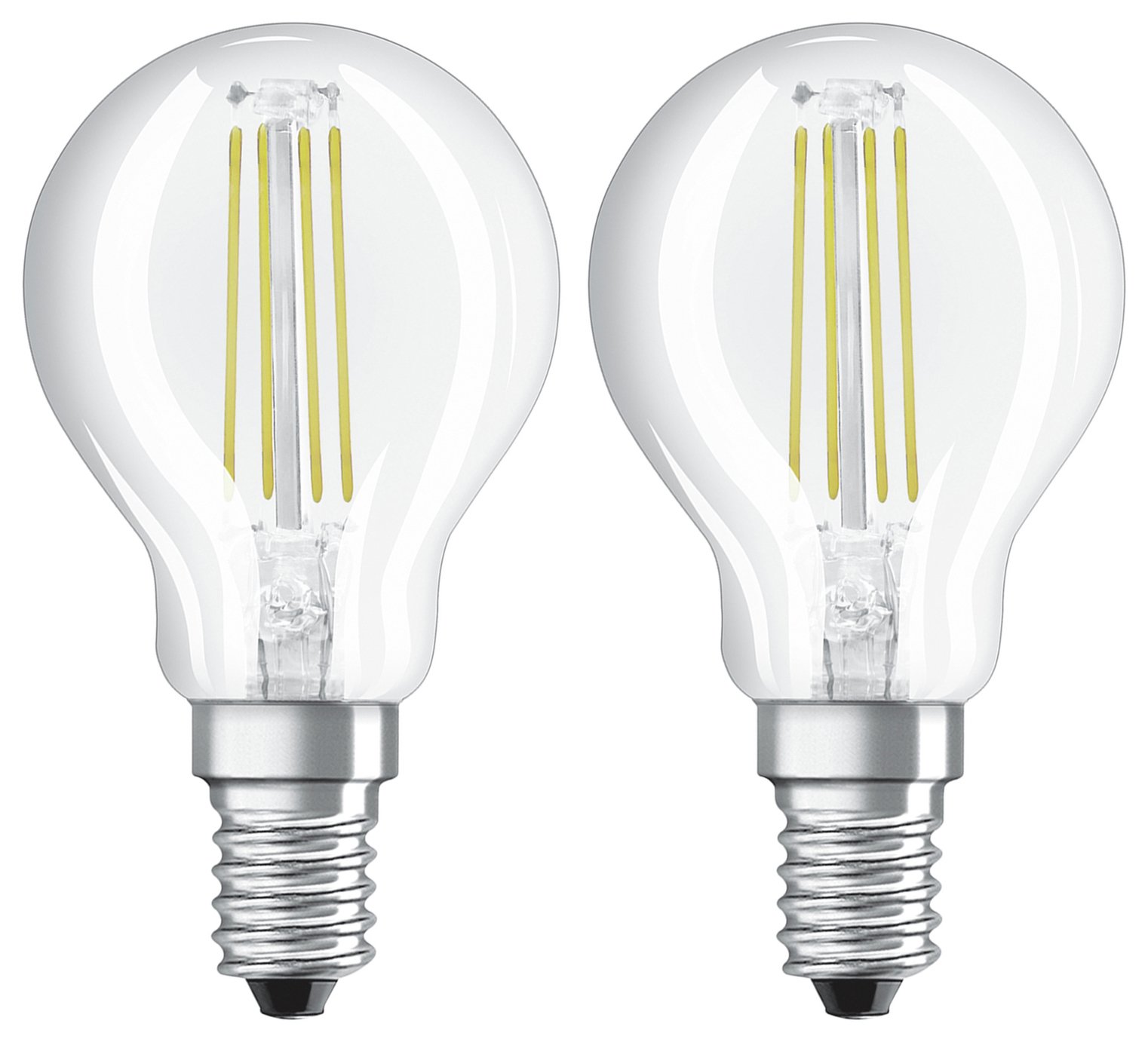 Osram 40W Filament LED Glass Globe SES Bulb