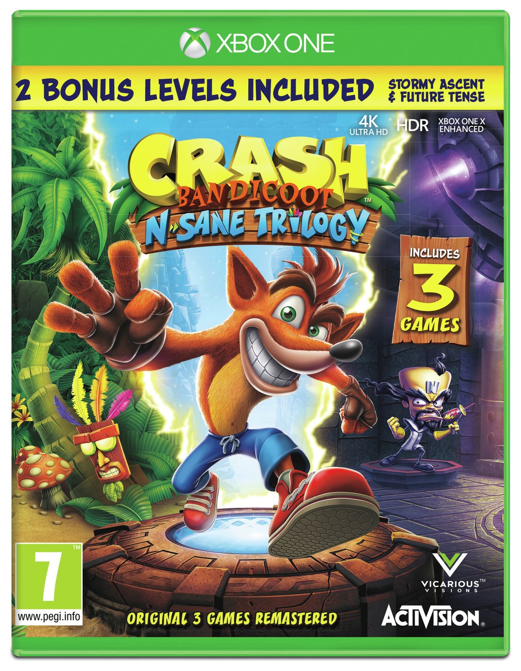 crash bandicoot n sane trilogy xbox one