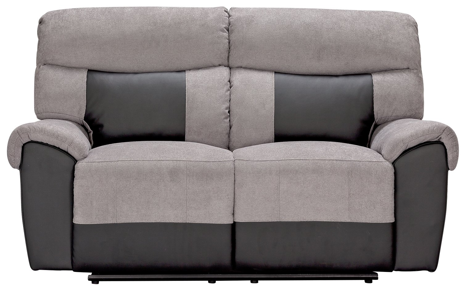 Argos Home Henry 2 Seater Fabric Recliner Sofa - Charcoal