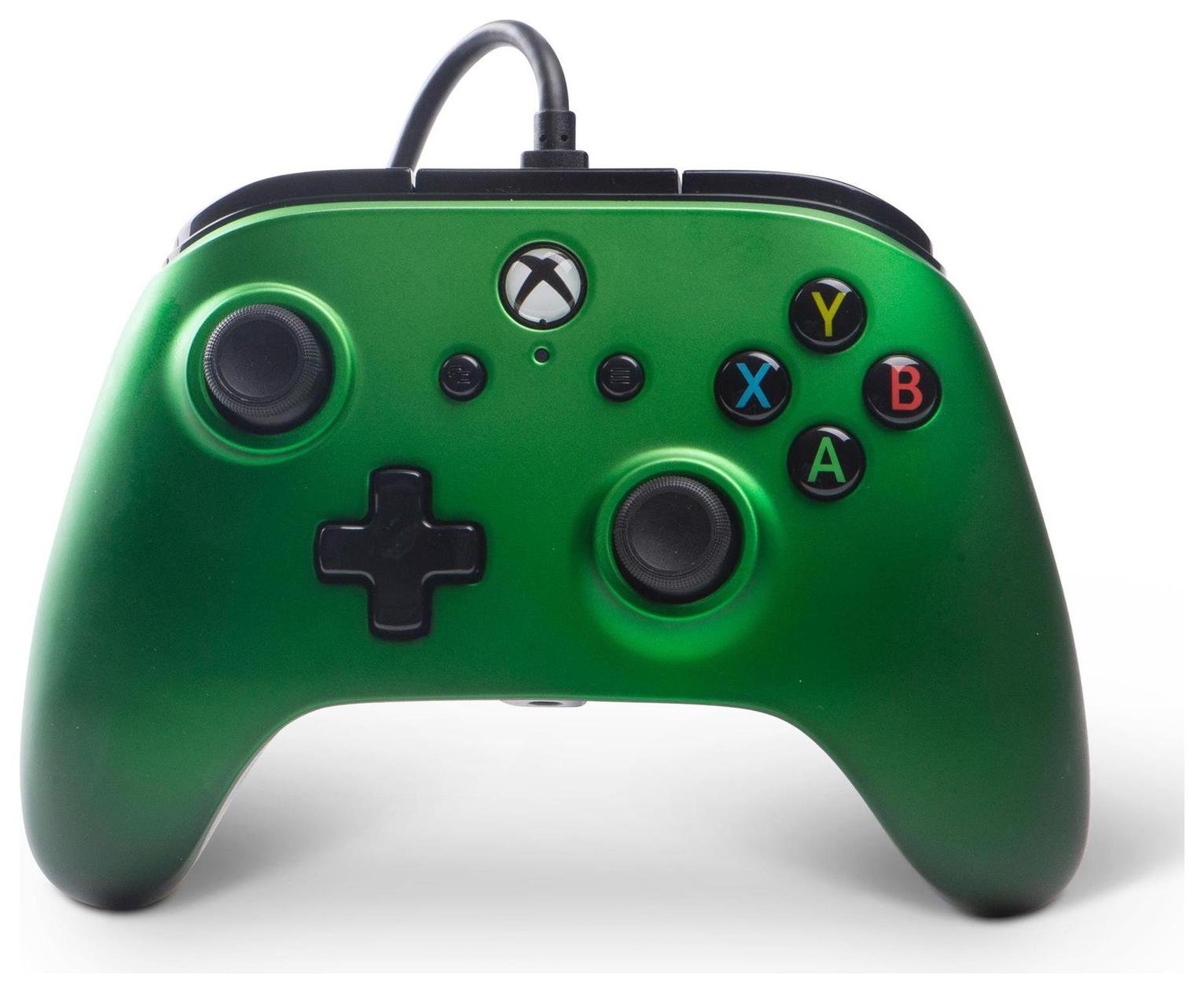 Enhanced Wired Controller for Xbox One - Emerald Fade