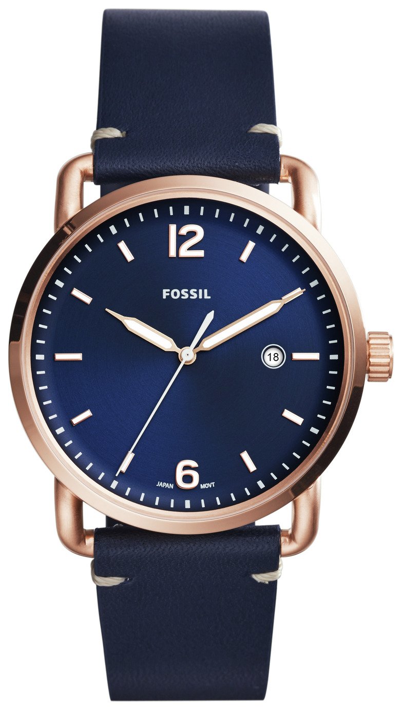 blue strap mens watch