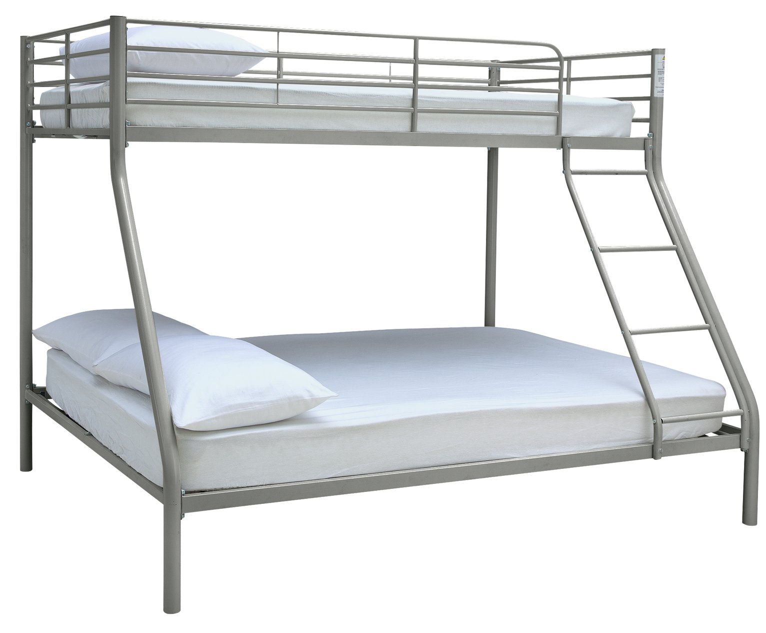 Argos Home Willen Silver Triple Bunk Bed & 2 Kids Mattresses review