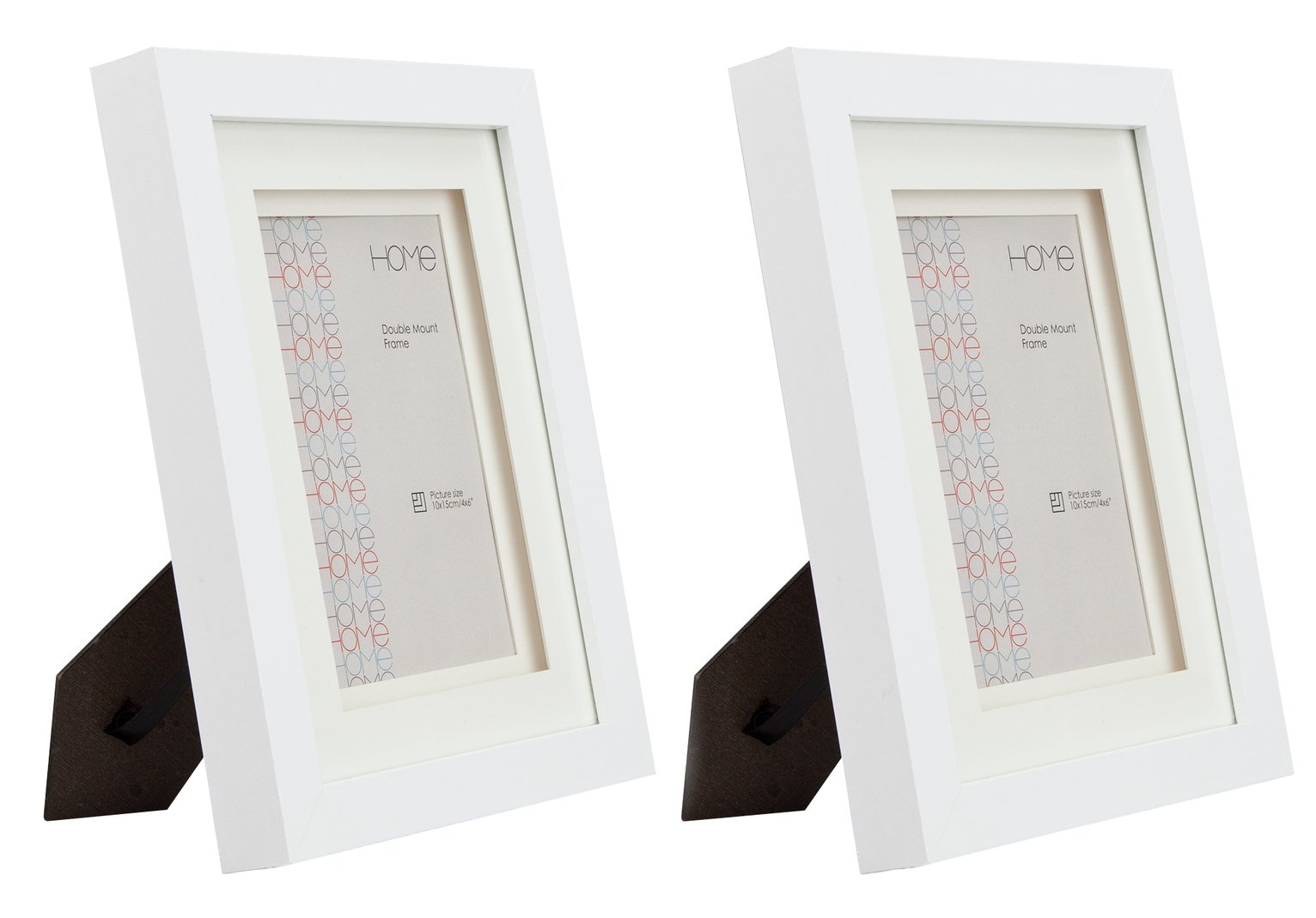 Argos Home Set of 2 4x6 Inch Double Mount Frames Reviews
