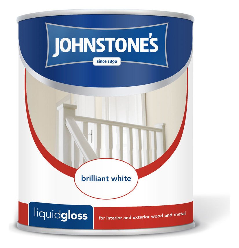 Johnstone's Liquid Gloss Paint 2.5 Litre - White